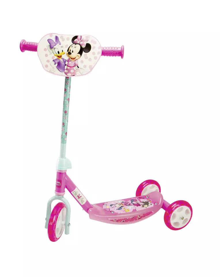 monopattino bambina monopattino 3 ruote disney minnie con manubrio regolabile