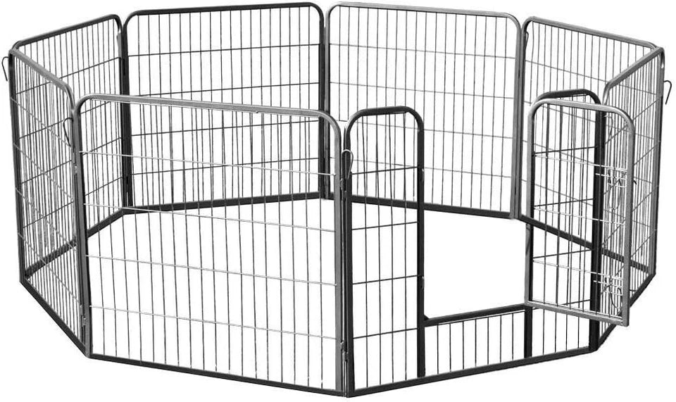 Box per cuccioli recinto per cani gatti gabbia e animali interno esterno acciaio