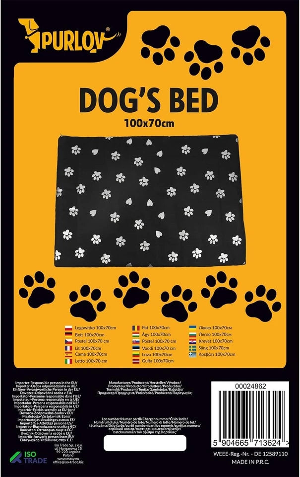 Cuccia Letto Tappeto Tappetino Materassino Lettino per Cane Gatto sfoderabile