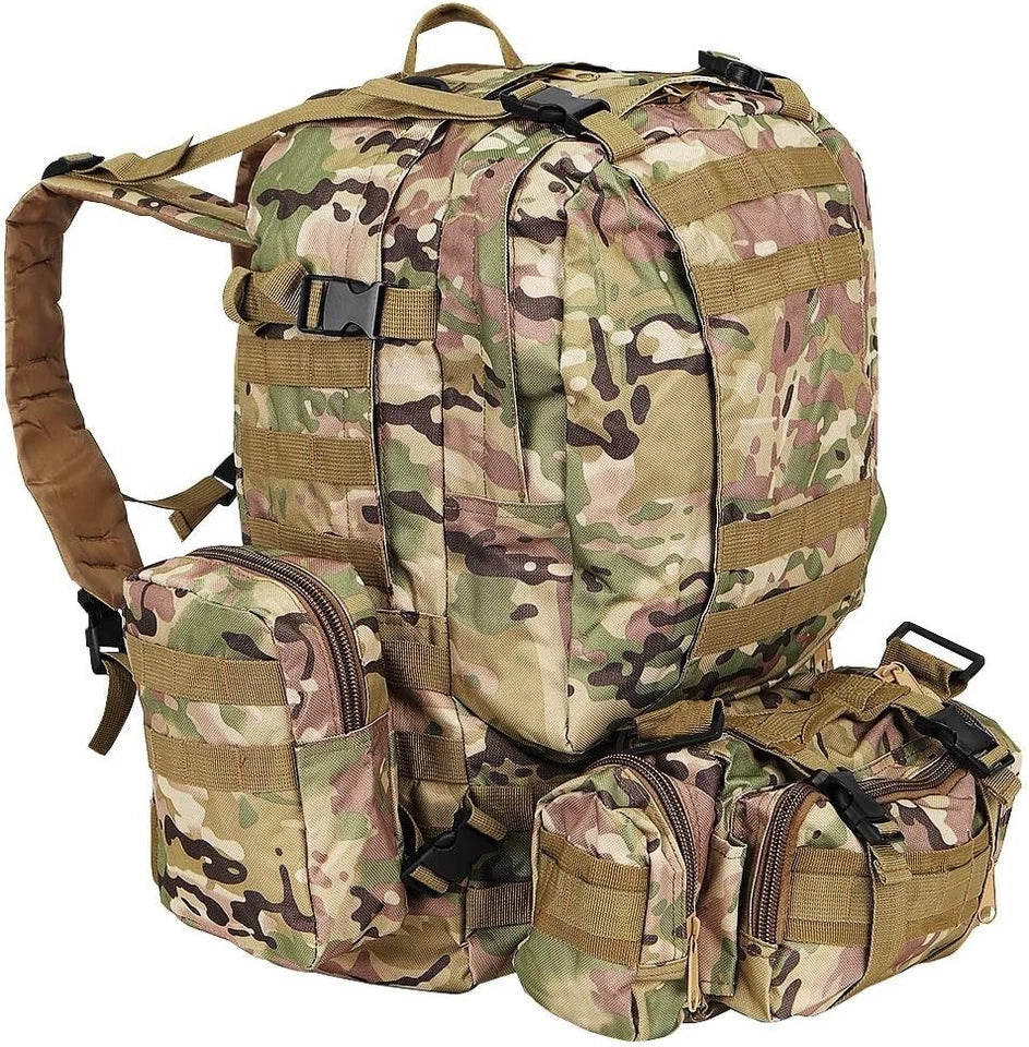 ZAINO da VIAGGIO zaino militare mimetico camouflage 40 litri zaino aereo valigia