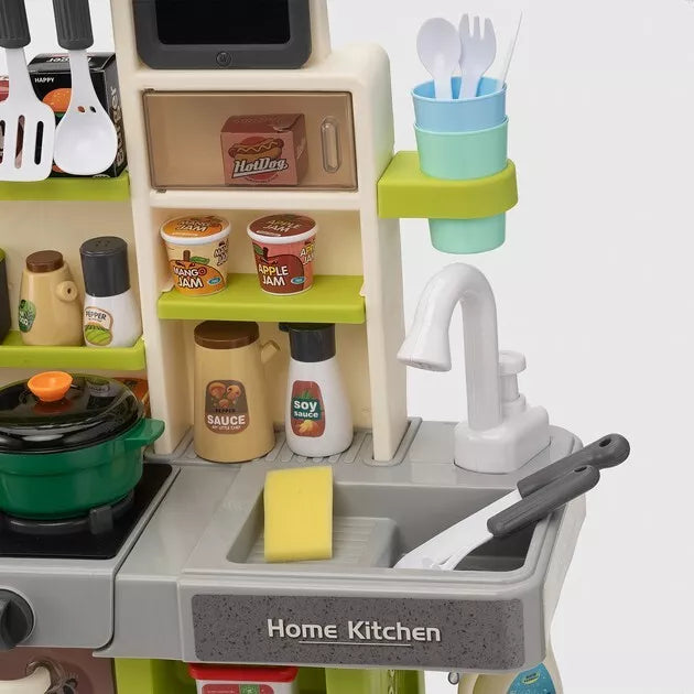 Cucina Giocattolo per bambini Vapore Acqua pentole e Accessori Inclusi