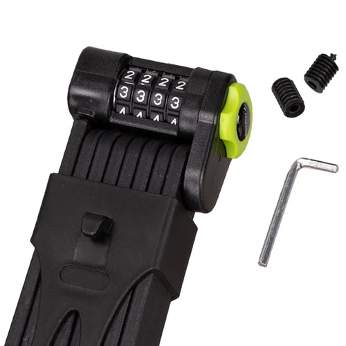Lucchetto Bici Pieghevole 45 cm Antifurto a combinazione per Bicicletta bambino