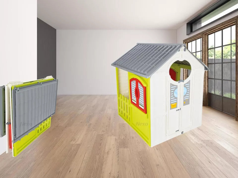 casa gioco per bambini grande casetta da giardino idea regalo altezza cm. 109