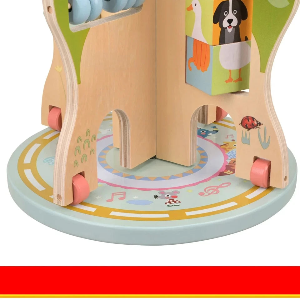 Giochi Montessori Giocattolo in legno Multiattività per bambini albero educativo