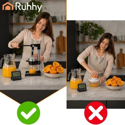Spremiagrumi manuale professionale estrattore arance a leva per succhi frutta