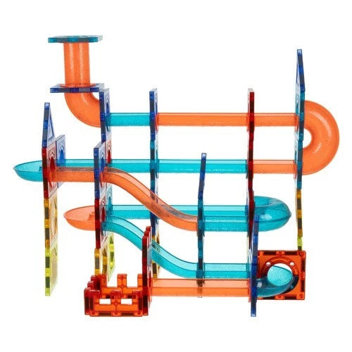 Costruzioni Magnetiche per Bambini 3 4 5 6 Anni, pista luminosa per biglie gioco