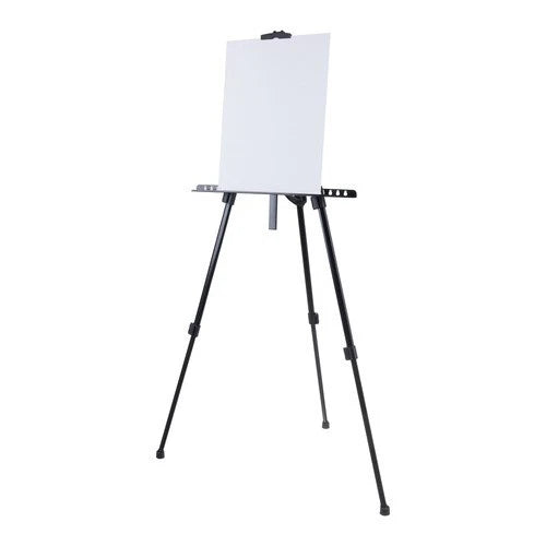 set pittura colori acrilici con pennelli cavalletto regolabile tavolozza e tele