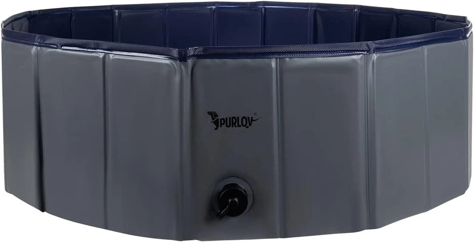 Piscina per Cani 100 x 100 x 30 h cm piscina bagno cani e animali x giardino