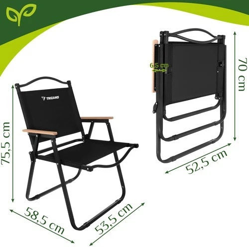 Sedia da giardino sedia campeggio sedia in ferro richiudibile con braccioli