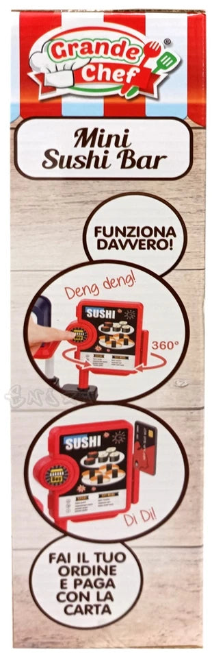 Gioco Cucina Sushi Bar Giocattolo bambini con accessori Set Sushi per giocare