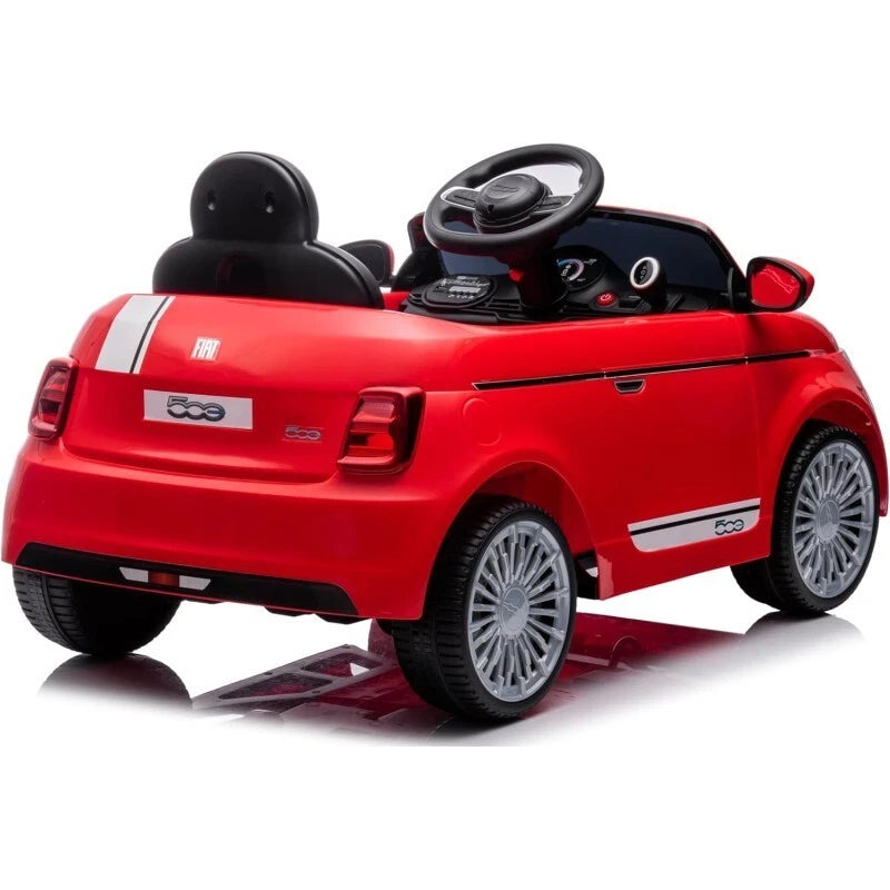 Auto elettrica per bambini fiat 500 Macchina elettrica 12 V 4,5 Ah fari led