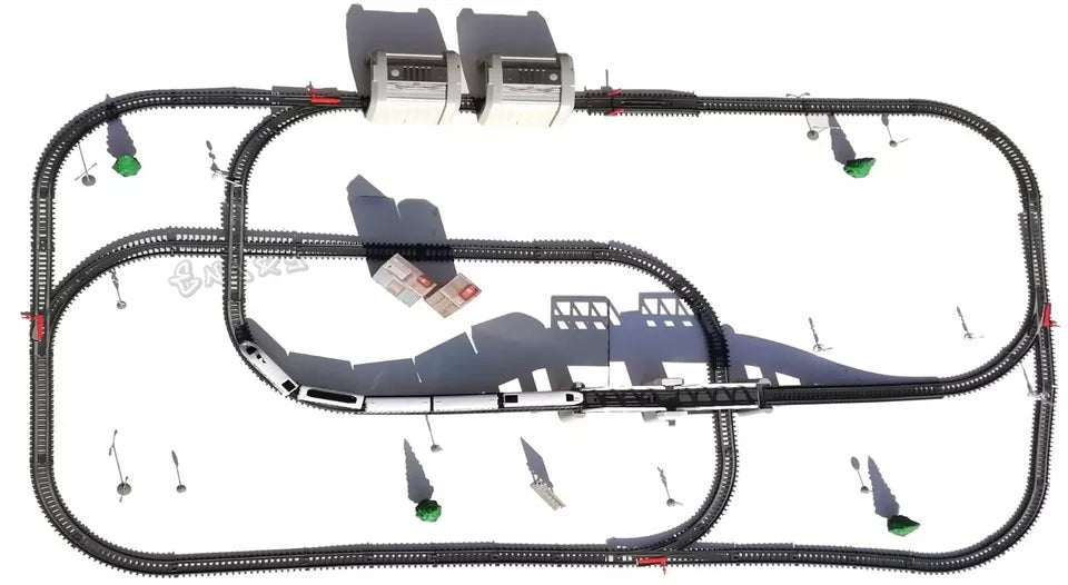 Pista Treno Elettrico Pista trenino a batteria per bambini treno freccia 322-