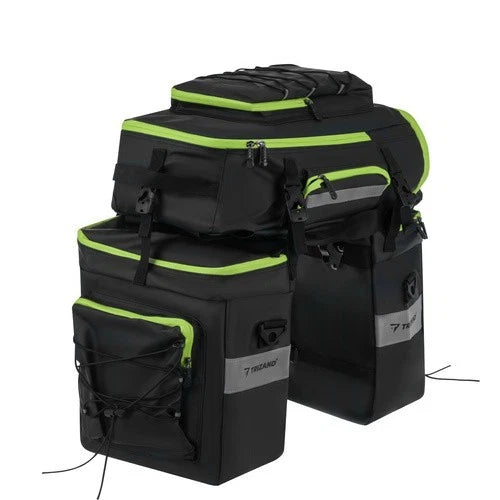 Set di borse da bicicletta per portapacchi, da sella, borse laterali Waterproof