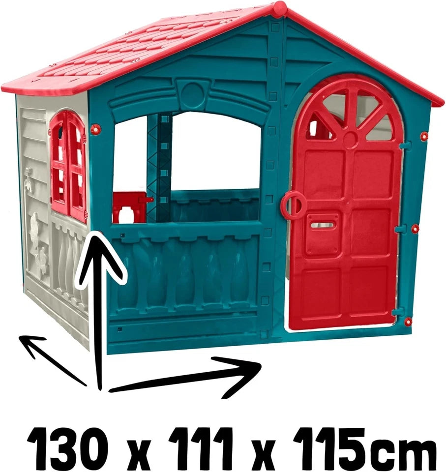 CASA PER BAMBINI da giardino Casa Grande Casetta XXL interno ed esterno h. 130