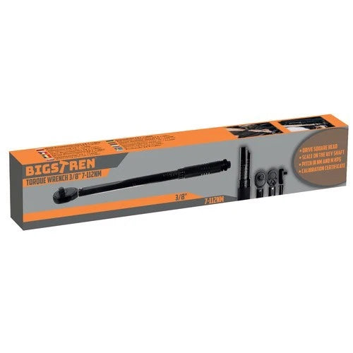 Chiave Dinamometrica 3/8 Testa a Cricchetto Prolunga Pneumatici Auto Reversibile