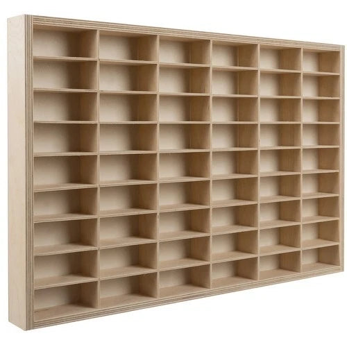 VETRINA ESPOSITORE VETRINETTA IN LEGNO per modellini auto giochi MODELLISMO