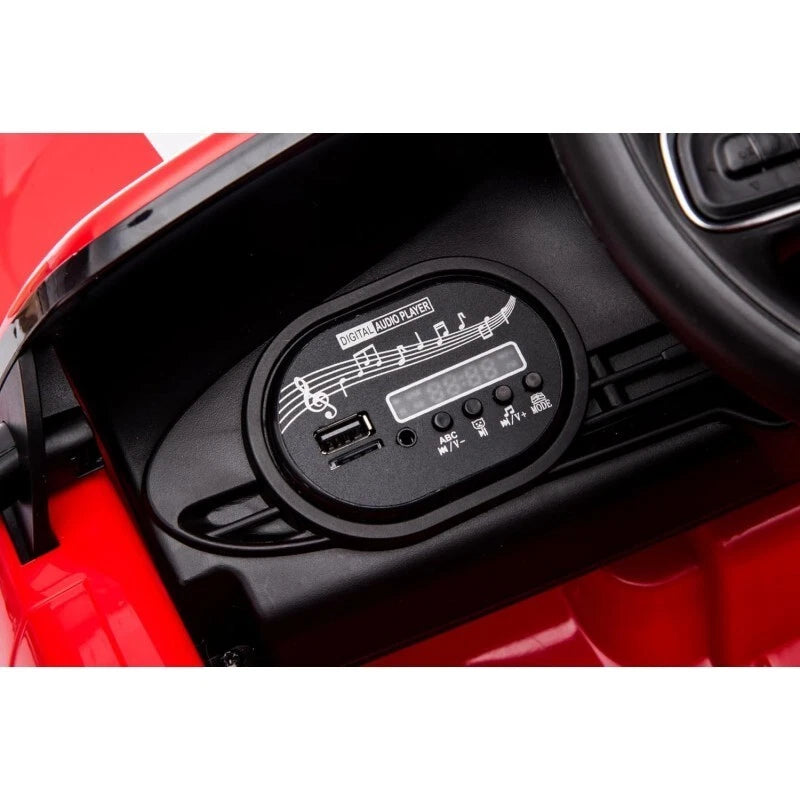 Auto elettrica per bambini fiat 500 Macchina elettrica 12 V 4,5 Ah fari led