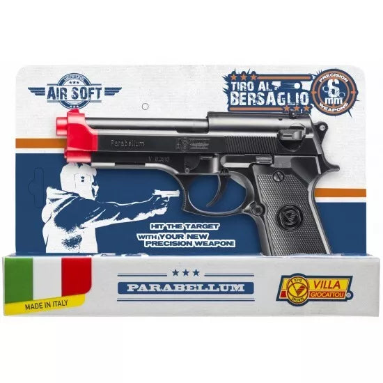 Pistola giocattolo a pallini calibro 6 mm con 1000 colpi omaggio pistola polizia