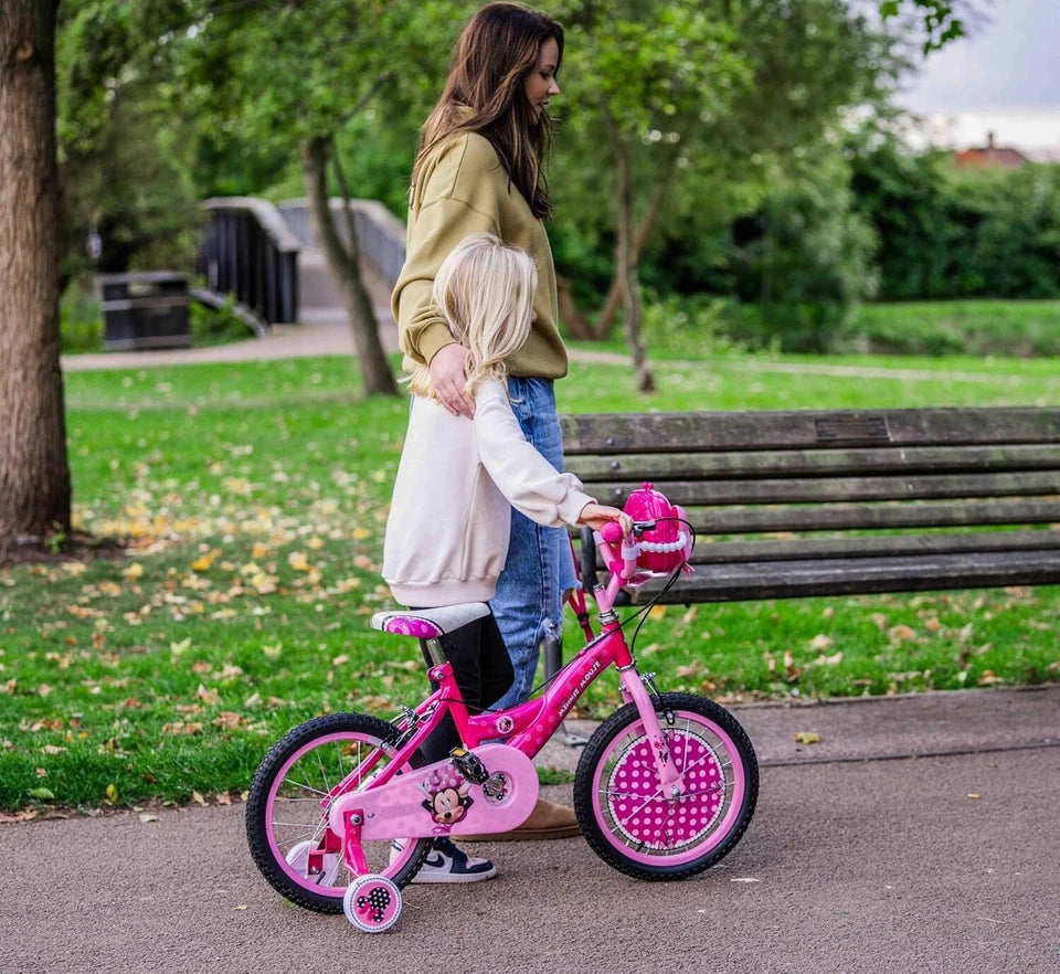 Bicicletta Disney Minnie 16 Pollici Bici per Bambina disney con ruote 4 5 6 anni