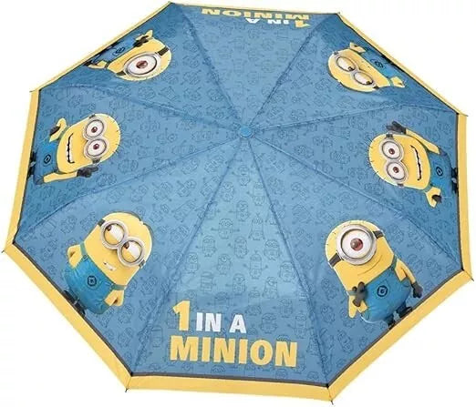 Ombrello minions cattivissimo me Ombrello per bambini richiudibile