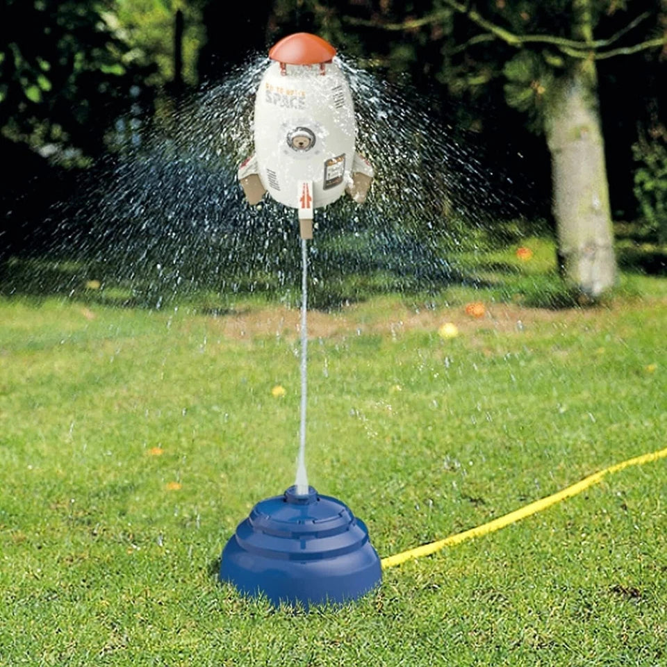 Razzo Alimentato dall'acqua Sprinkler spray Giochi per Bambini con Irrigatore