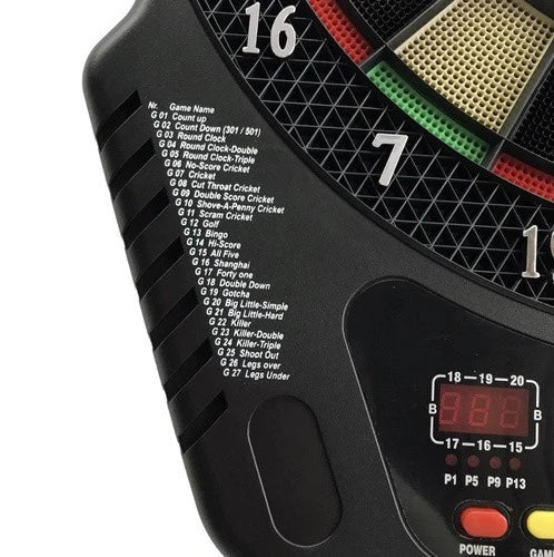 Gioco Freccette Elettronico Bersaglio Tiro A Segno fino a 16 giocatori