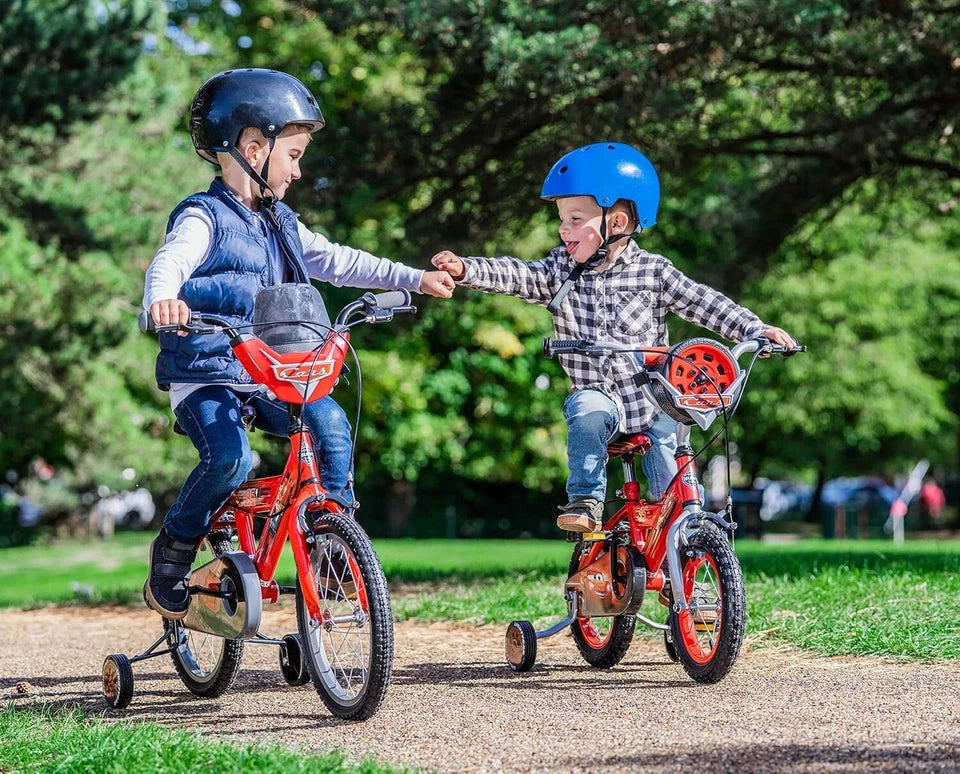 Bicicletta Cars 16 Pollici Bici Bambino saetta mc queen con ruote 4 5 6 anni