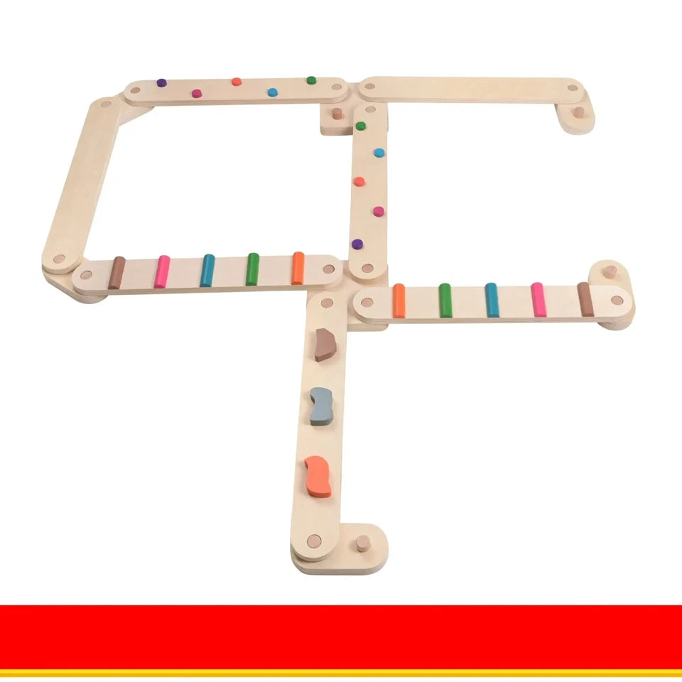 trave equilibrio montessori per bambini percorso sviluppo motorio e sensoriale