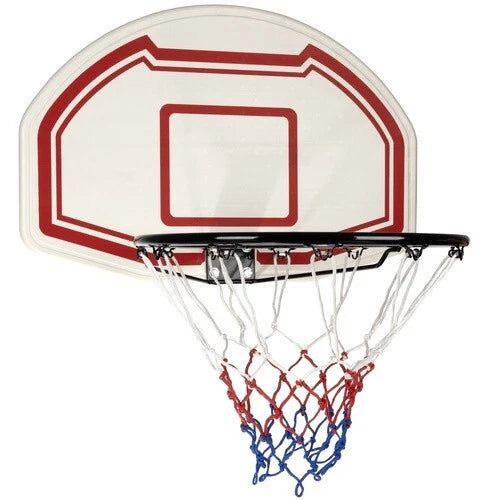 Canestro da Basket da Parete con Tabellone – Per Bambini e Adulti Interni/Estern
