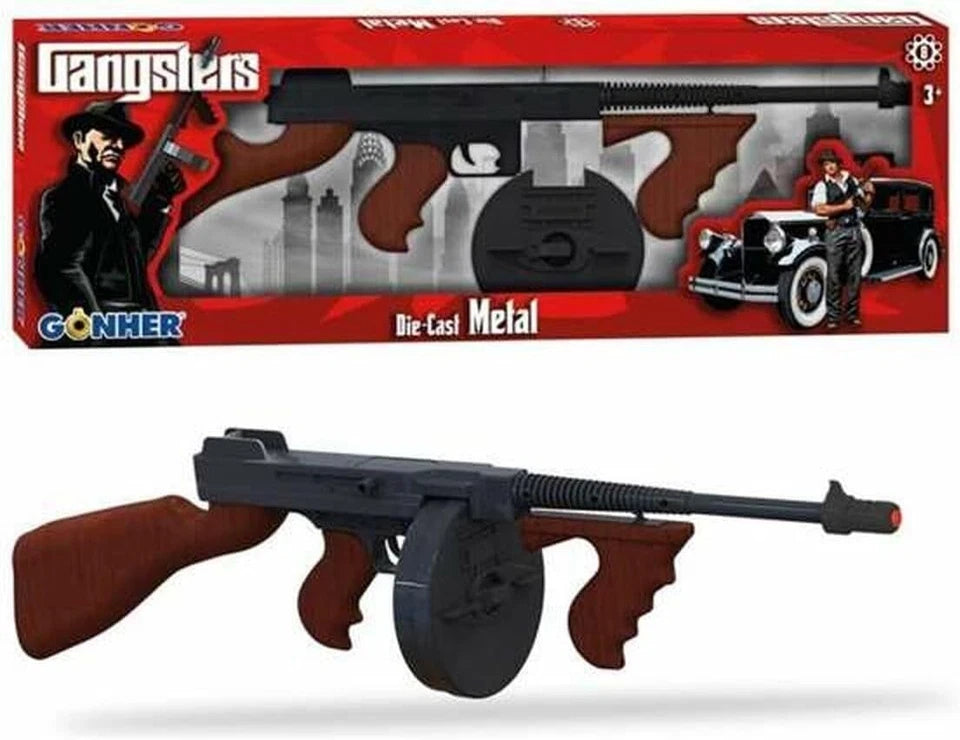 FUCILE mitraglietta gangster per bambini fucile GIOCATTOLO METALLO E PLASTICA