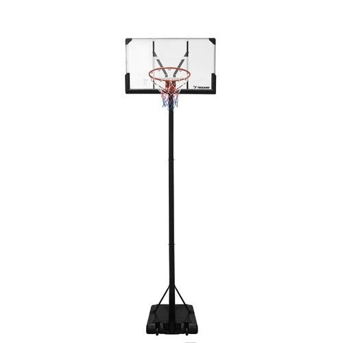 canestro da basket con piantana altezza regolabile max 305 cm anello regolamentare 45 cm