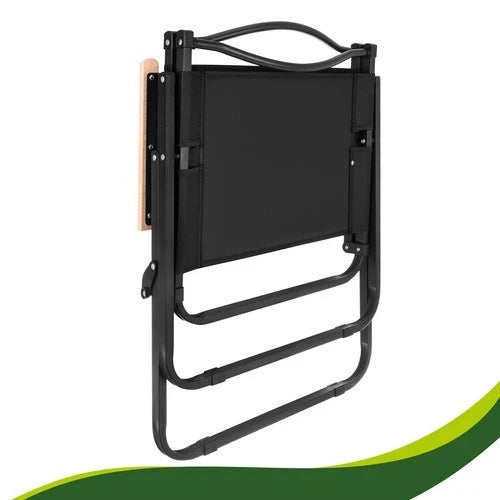 Sedia da giardino sedia campeggio sedia in ferro richiudibile con braccioli