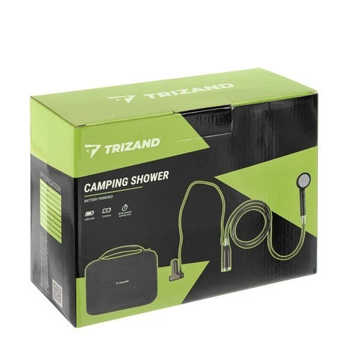 Doccia da Campeggio Portatile USB Ricaricabile Esterna Camper Trekking + custodia