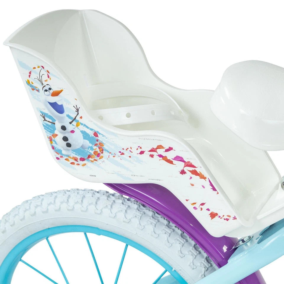 Bicicletta 16 Pollici Bici Frozen per Bambina Bici Elsa Anna 4 5 6 anni