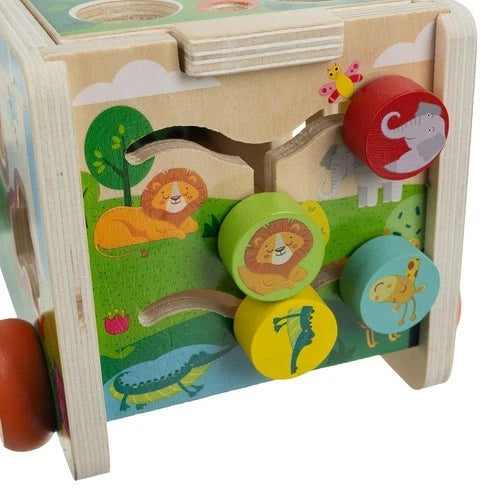 giocattolo per bambini camion giochi montessori in legno bambini multi attività