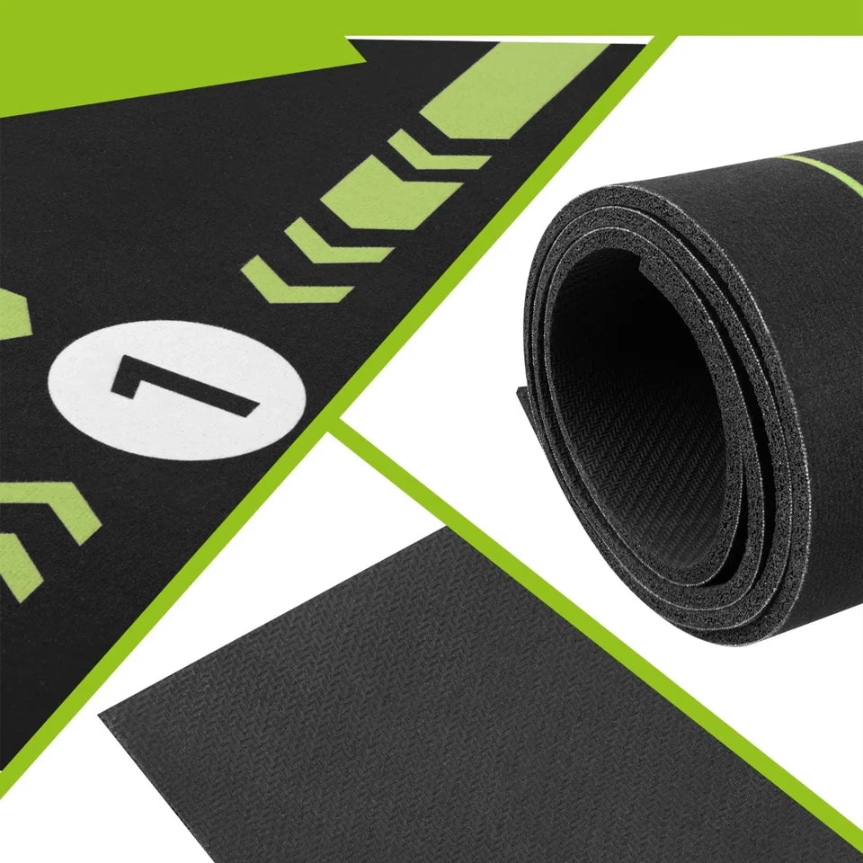 Tappeto Allenamento Calcio 60x90 Tappetino Dribbling Controllo + Pallone e sacca