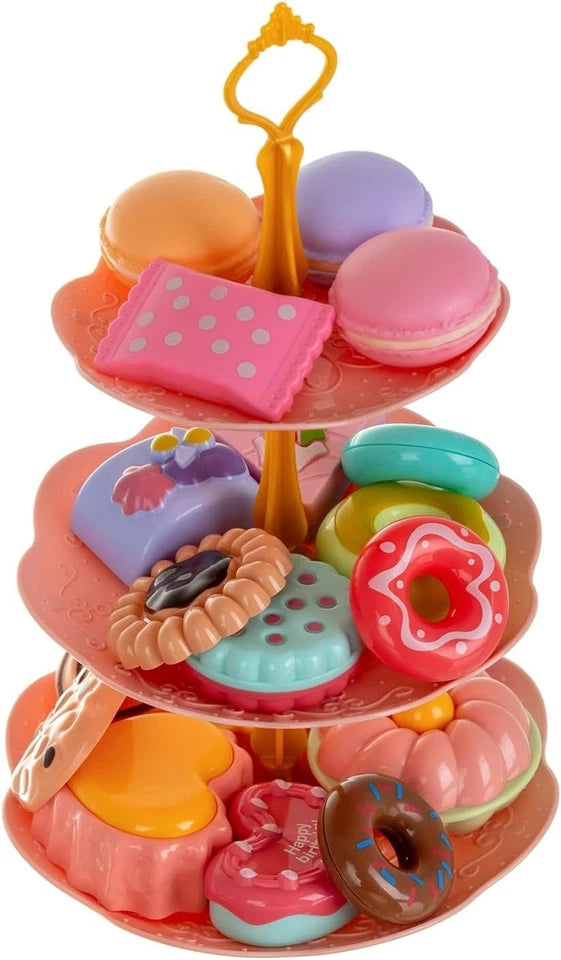 36 PCS Set da Tè Giocattoli per Bambini, Giocattolo Tea Party cucina per bambini