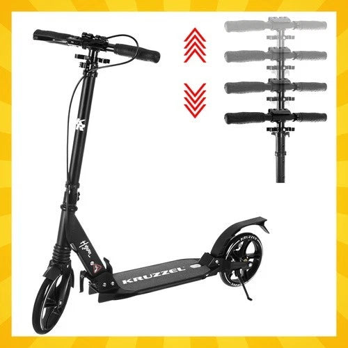 Monopattino Pieghevole Urban Scooter richiudibile in alluminio con cavalletto