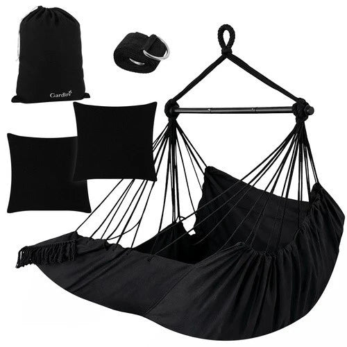 Altalena da giardino sedia sospesa interno ed esterno carico max 150kg