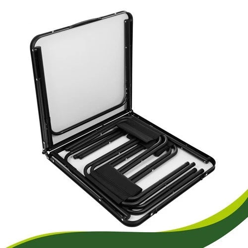 Tavolo campeggio pic nic+ 4 sgabelli richiudibile a valigetta altezza regolabile