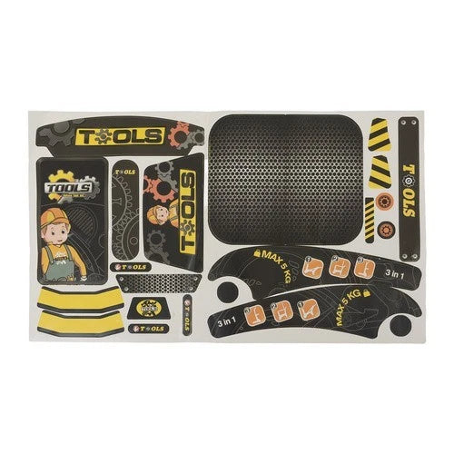 BANCO da lavoro con ATTREZZI set attrezzi giocattolo per bambini con valigetta