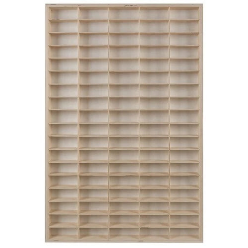 VETRINA ESPOSITORE MODELLISMO VETRINETTA IN LEGNO per modellini , sorpresine ecc