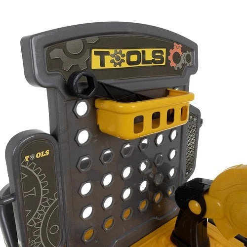 BANCO da lavoro con ATTREZZI set attrezzi giocattolo per bambini con valigetta