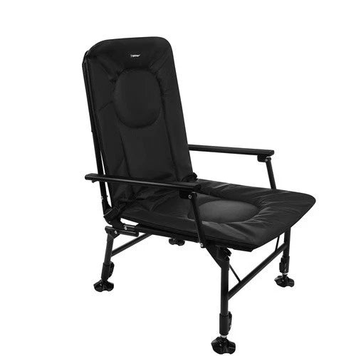 Sedia da pesca sedia campeggio altezza e schienale regolabile portata 120 kg sedia pieghevole