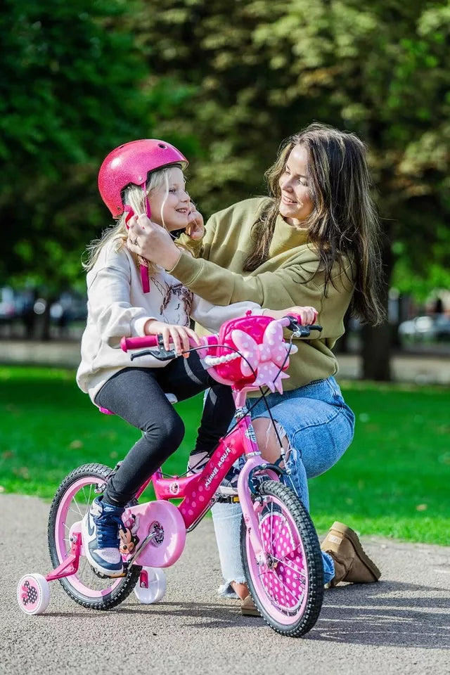 Bicicletta Disney Minnie 16 Pollici Bici per Bambina disney con ruote 4 5 6 anni