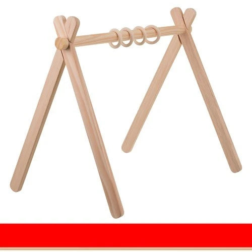 palestrina neonati 0+ in legno palestrina multifunzione con supporti per giochi