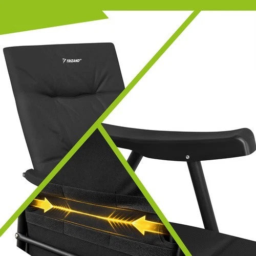 Sedia da pesca sedia giardino pieghevole sedia campeggio portata 120 kg, leggera