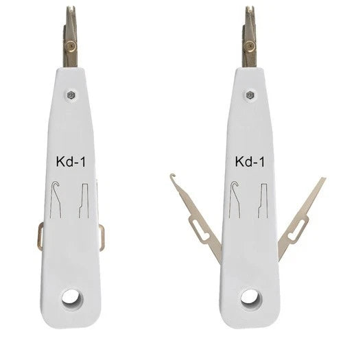 Kit tester cavo rete LAN RJ45 RJ11 pinza crimpatrice plug ethernet custodia