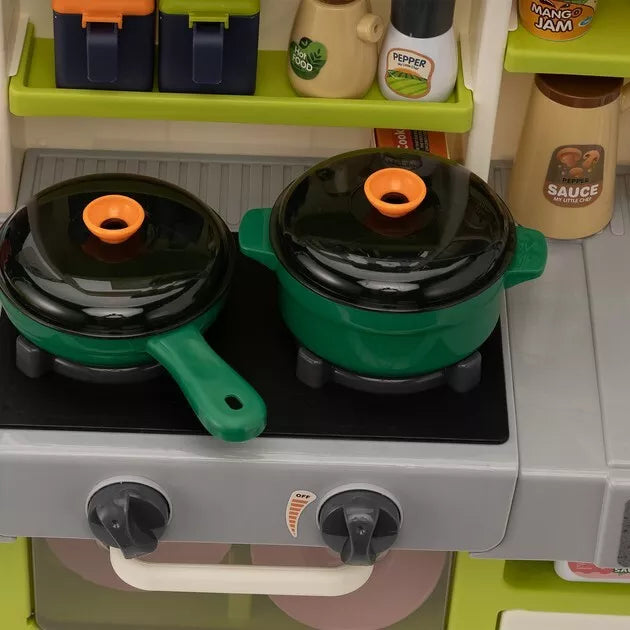 Cucina Giocattolo per bambini Vapore Acqua pentole e Accessori Inclusi