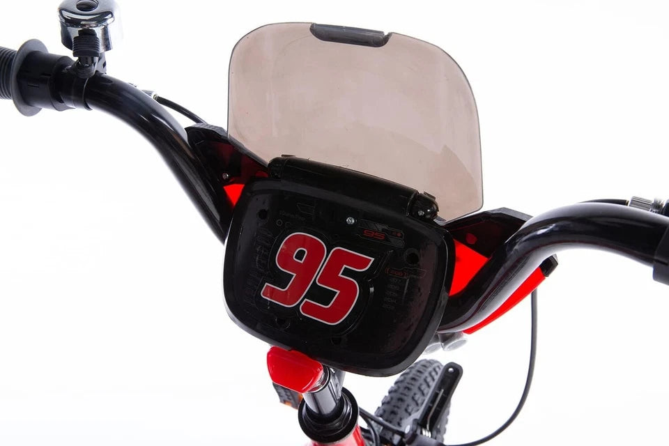 Bicicletta Cars 16 Pollici Bici Bambino saetta mc queen con ruote 4 5 6 anni